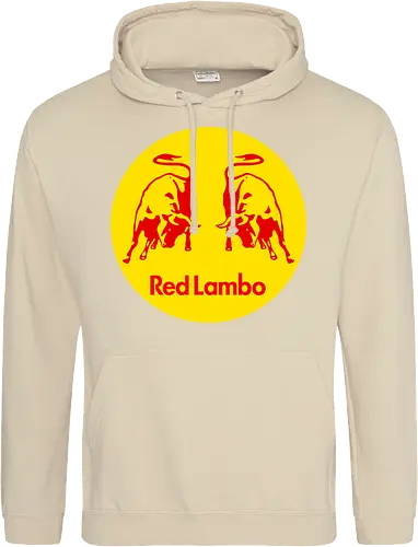 Red Lambo Vintage Art