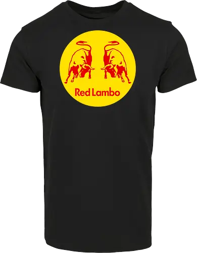 Red Lambo Vintage Art