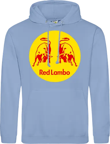 Red Lambo Vintage Art