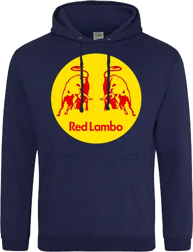 Red Lambo Vintage Art