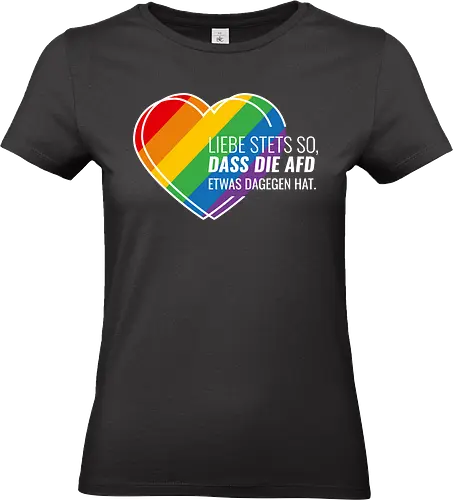 Liebe stets so... Pride Herz - weiß