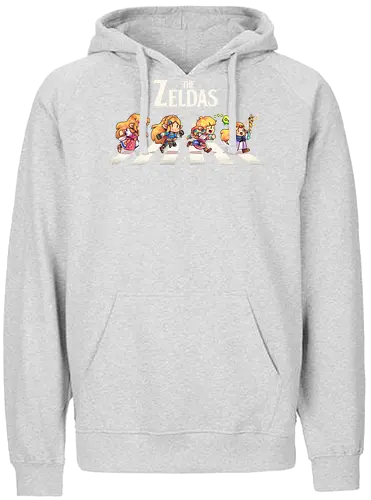 The Princess - princess, Hero of Time, Princess, abbey road, beatles, rpg - Fairtrade Hoodie