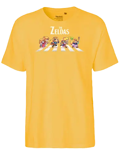 The Princess - princess, Hero of Time, Princess, abbey road, beatles, rpg - Fairtrade T-Shirt