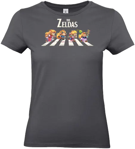 The Princess - princess, Hero of Time, Princess, abbey road, beatles, rpg - Standard T-Shirt (Women)