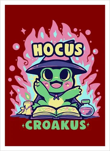 Hocus Croakus Frog