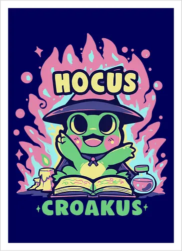 Hocus Croakus Frog