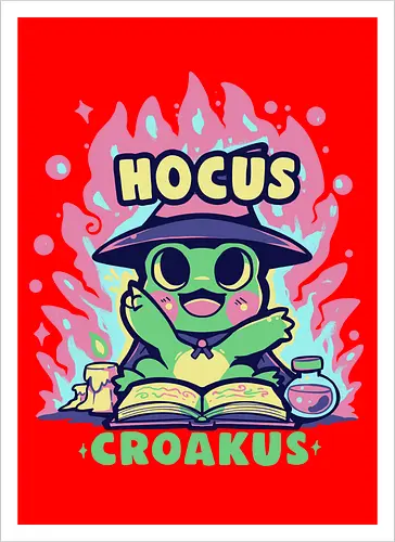 Hocus Croakus Frog