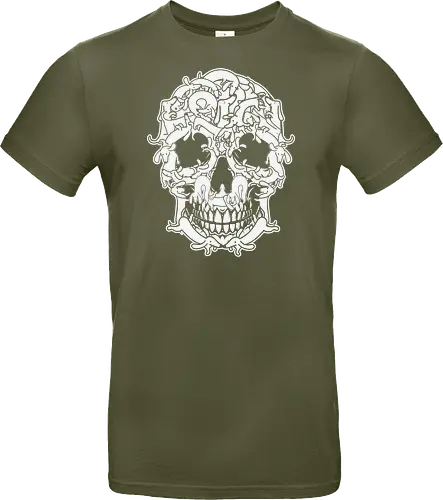 skull Dachshund dog