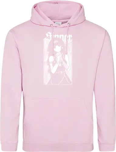 Anime Goth Girl - goth, anime, goth girl, anime girl, waifu, alluka, born sinner, manga, gothic, weeb, otaku, hxh, parody, humor, crossover - Standard Hoodie