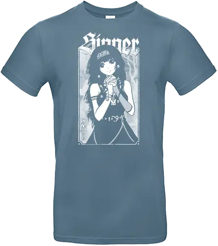 Anime Goth Girl - goth, anime, goth girl, anime girl, waifu, alluka, born sinner, manga, gothic, weeb, otaku, hxh, parody, humor, crossover - Standard T-Shirt
