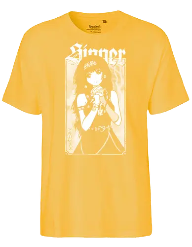 Anime Goth Girl - goth, anime, goth girl, anime girl, waifu, alluka, born sinner, manga, gothic, weeb, otaku, hxh, parody, humor, crossover - Fairtrade T-Shirt