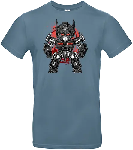 chibi nemesis - robot, transformation, mechanics, nemesis, prime, chibi, cool, darkness, villain, superhero - Standard T-Shirt