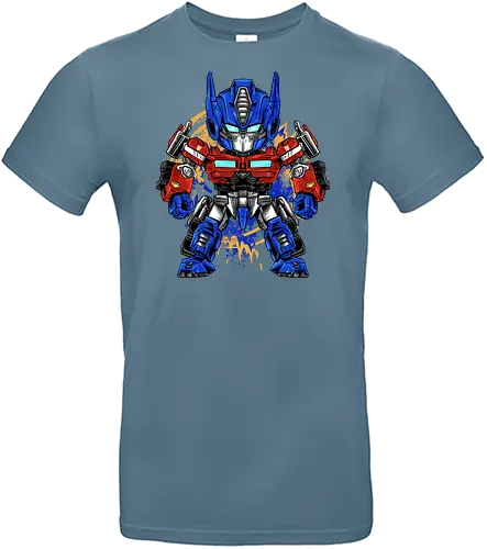 chibi optimus - robot, transformation, mechanics, nemesis, prime, chibi, cool, darkness, villain, superhero - Standard T-Shirt