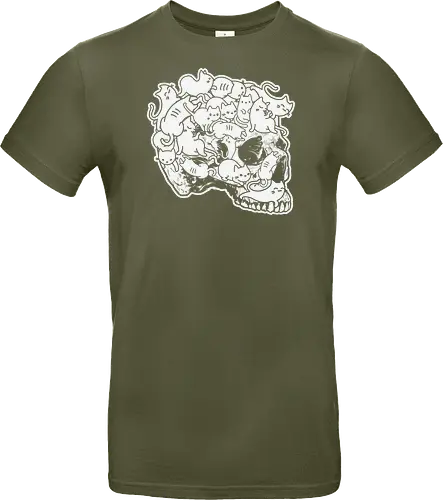Cat skull