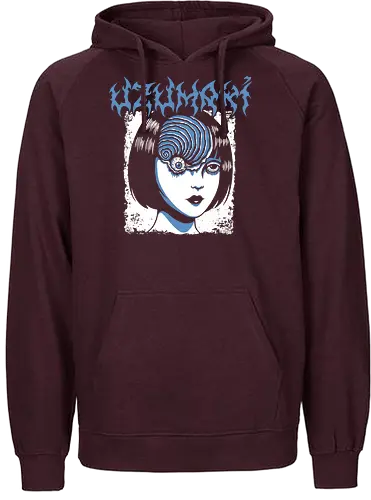 Spiral - junji ito, uzumaki, junjiito, spiral, manga, anime, horror, black metal, death metal - Fairtrade Hoodie