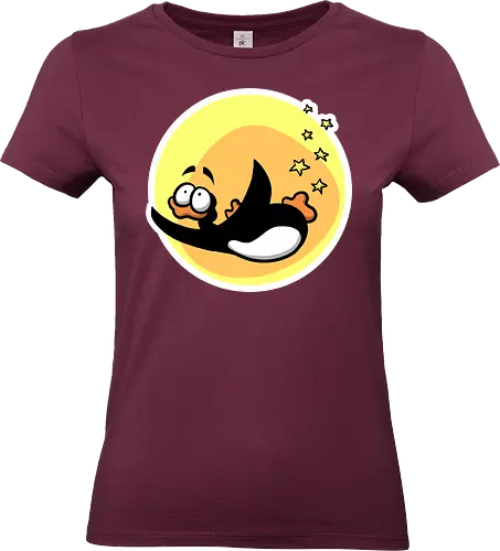 Südpolfreundin - Dünnes Eis, Pinguin - Standard T-Shirt (Women)