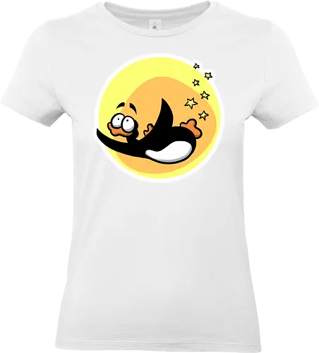 Südpolfreundin - Dünnes Eis, Pinguin - Standard T-Shirt (Women)