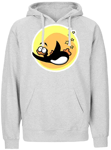 Südpolfreundin - Dünnes Eis, Pinguin - Fairtrade Hoodie