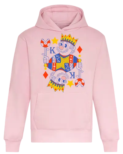 Mushroom king - mario, Mario, game, geek, nerd, op - Heavyweight Hoodie