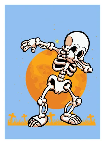 Cartoon Skeleton