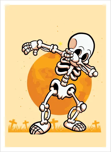 Cartoon Skeleton