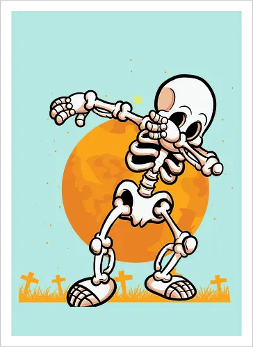 Cartoon Skeleton