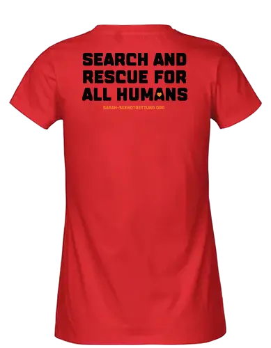 Search and Rescue  - Fairtrade Girl Shirt
