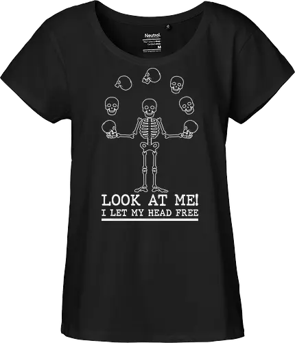 LOOK AT ME! I LET MY HEAD FREE.