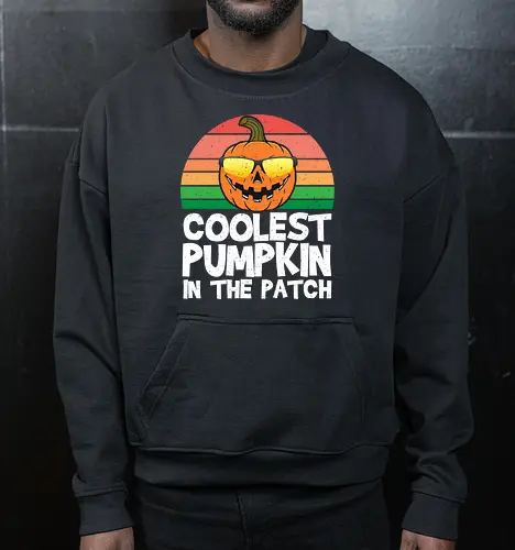 Coolest Pumpkin in the Patch retro