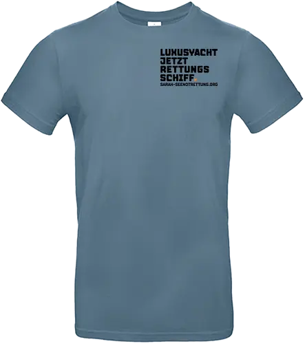 Luxusyacht mit Herz - Standard T-Shirt