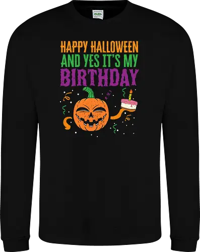 Happy Halloween and yes it's my birthday