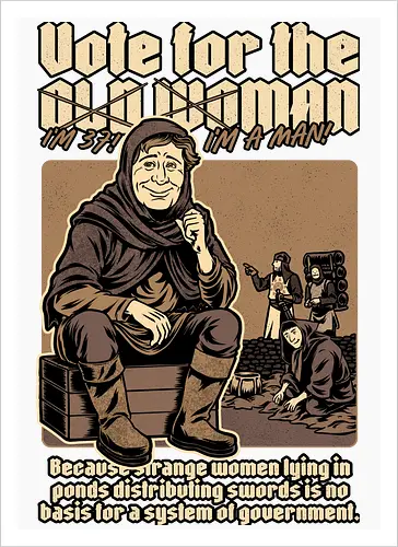 Vote for Old Woman