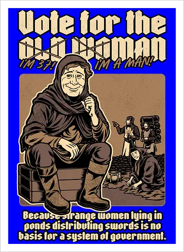Vote for Old Woman