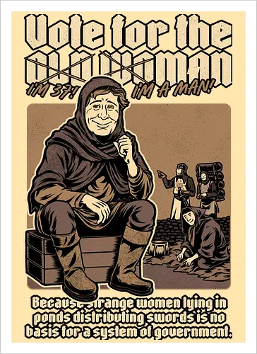 Vote for Old Woman