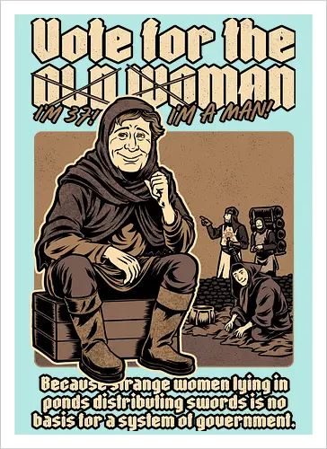 Vote for Old Woman