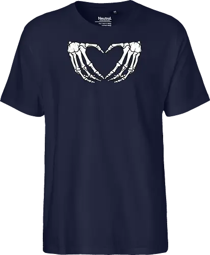  skeletal hands form a heart
