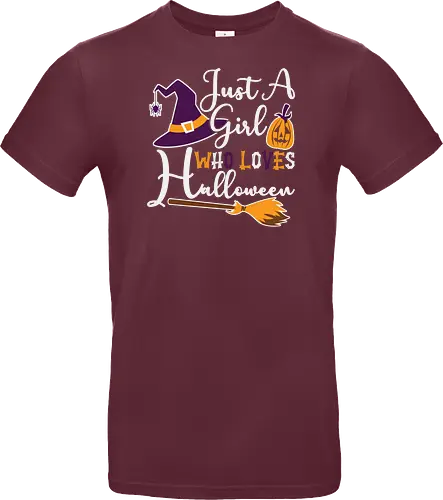Just a Girl Who Loves Halloween