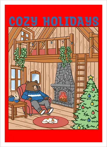 Cozy Holidays in the Cabin