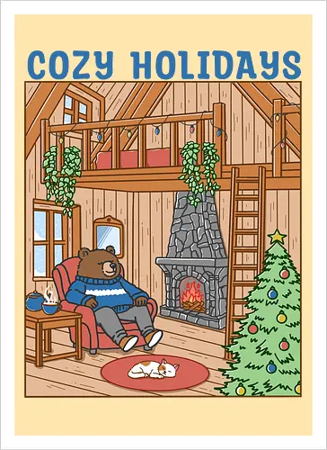 Cozy Holidays in the Cabin