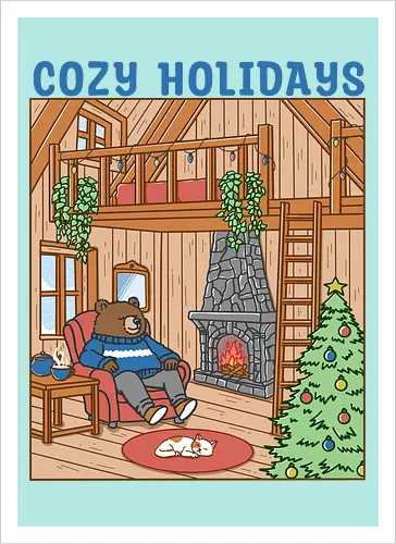Cozy Holidays in the Cabin