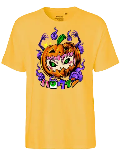 mangalloween - horror, halloween, cool, cute, fun, anime, animegirl, cartoon, monster - Fairtrade T-Shirt