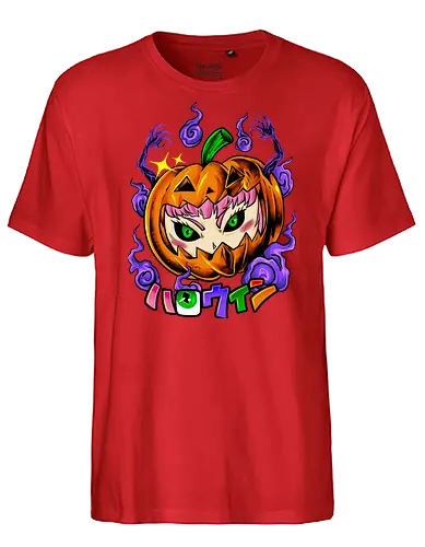 mangalloween - horror, halloween, cool, cute, fun, anime, animegirl, cartoon, monster - Fairtrade T-Shirt