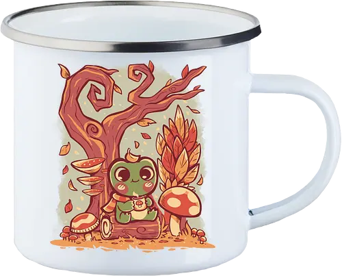 Cozy Autumn Days Frog