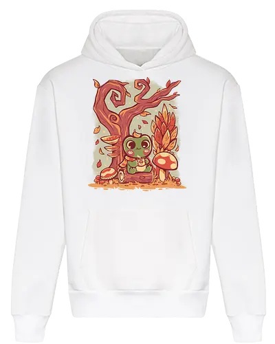 Cozy Autumn Days Frog