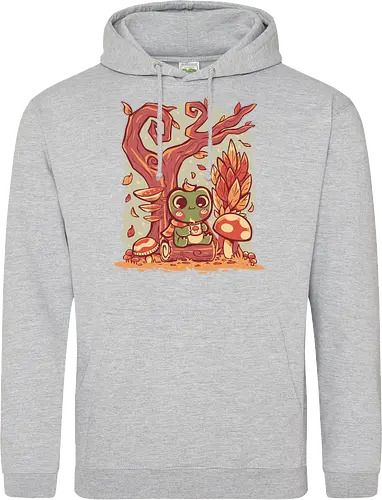 Cozy Autumn Days Frog