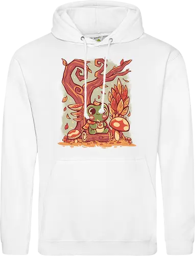 Cozy Autumn Days Frog