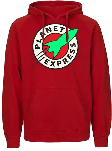 Planet Express - Space, Adventure, Friendship, Spaceshuttle - Fairtrade Hoodie
