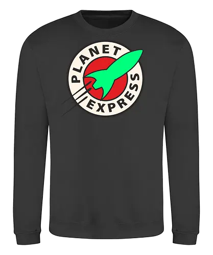 Planet Express - Space, Adventure, Friendship, Spaceshuttle - Sweatshirt