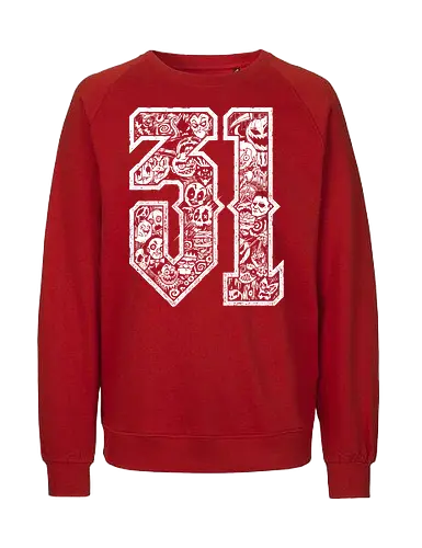 OCT.31 - halloween, horror, cartoon, funny, slasher, terror, monsters, vampires - Fairtrade Sweatshirt