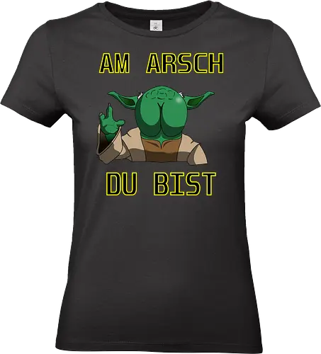 Yodarsch - Lustig, Space Opera, Alien, Nerd, Sterne - Standard T-Shirt (Women)